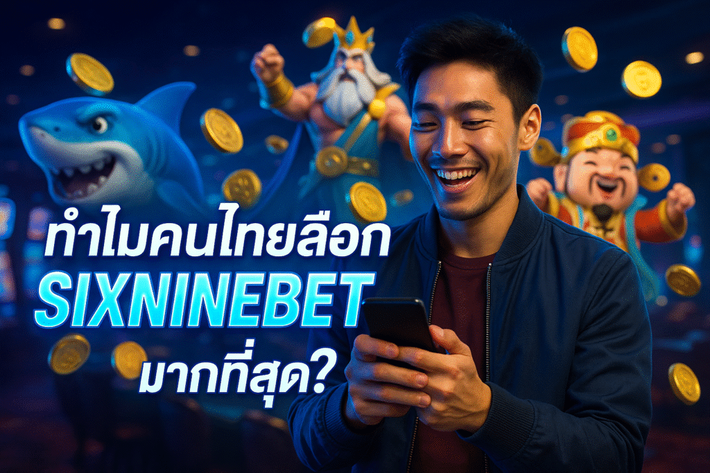 ทำไมคนไทยเลือก SIXNINEBET เล่นมากที่สุด?
