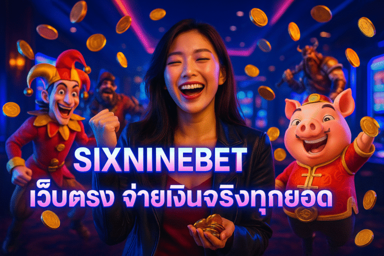 SIXNINEBET เว็บตรง จ่ายเงินจริงทุกยอด