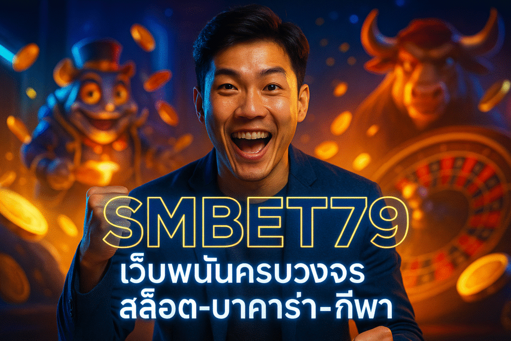SMBET79 เว็บพนันครบวงจร สล็อต-บาคาร่า-กีฬา