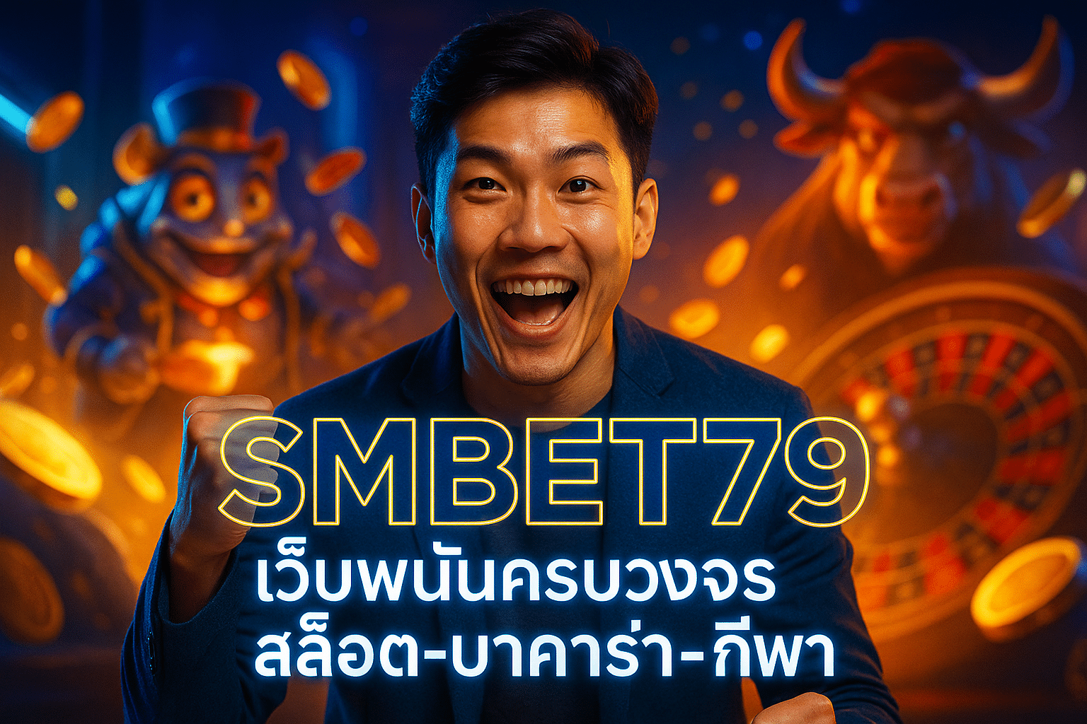 SMBET79 เว็บพนันครบวงจร สล็อต-บาคาร่า-กีฬา